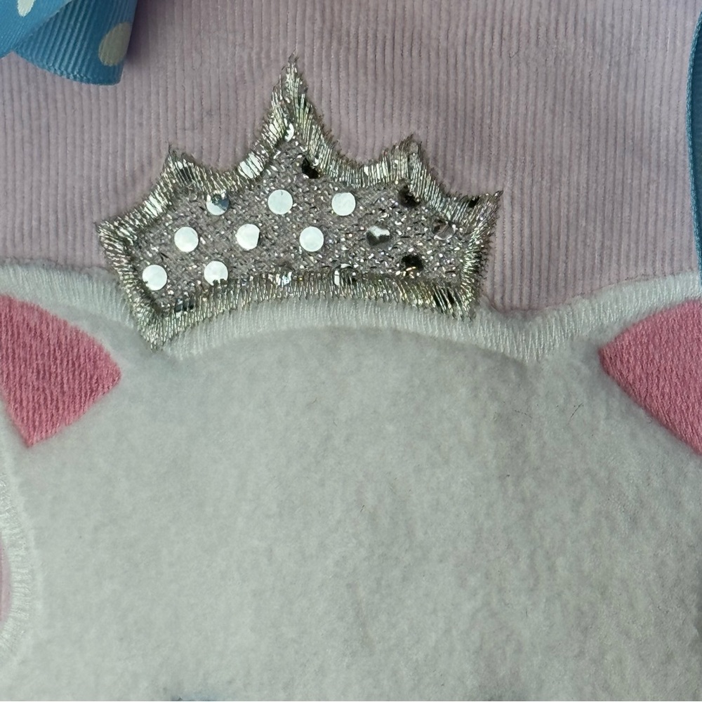 The Bailey Boys Pink Corduroy Kitty Princess Dress 12M - Picture 7 of 11